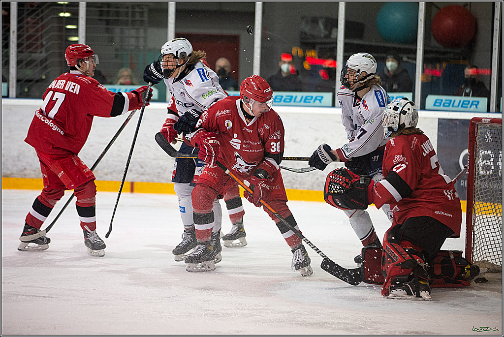 U20- DNL; Koelner Junghaie- Eisbaeren Juniors Berlin; Koeln, 27.03.2022